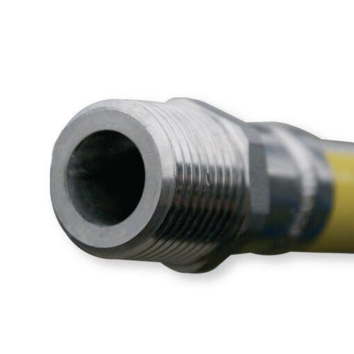 Tubo Flessibile Per Gas Giallo 1/2 X 1/2 – Per Propano, Stufe E Bombole – 20-40 Cm TRCR